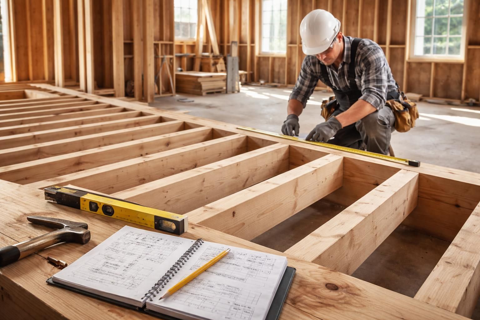 découvrez les astuces de professionnels pour calculer les solives d'un plancher bois et garantir la solidité et la sécurité de votre construction.