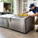 découvrez combien de temps il est conseillé de transporter un frigo couché et pourquoi il est crucial de respecter l'angle pour éviter tout dommage à l'appareil.