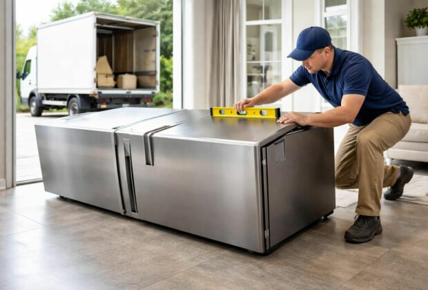 découvrez combien de temps il est conseillé de transporter un frigo couché et pourquoi il est crucial de respecter l'angle pour éviter tout dommage à l'appareil.