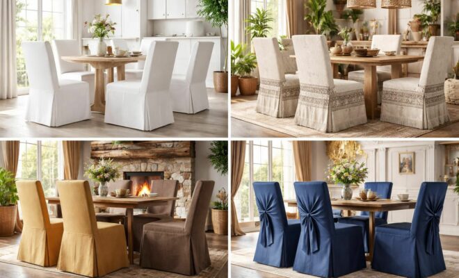 découvrez comment choisir des housses de chaises adaptées à tous les styles de décoration pour sublimer votre intérieur avec élégance et harmonie.
