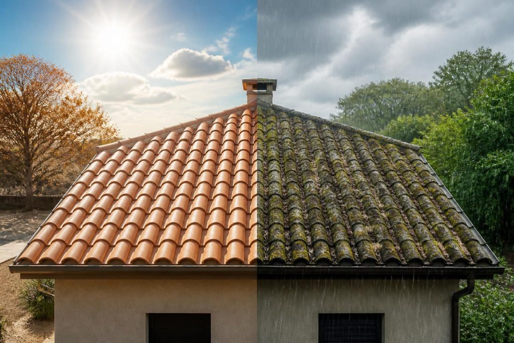 découvrez comment les variations climatiques influencent le coût du nettoyage d'une toiture de 100 m2 et les facteurs à prendre en compte pour un entretien efficace.