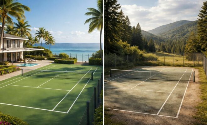 découvrez comment et pourquoi le coût d'un terrain de tennis peut varier considérablement selon les régions, en tenant compte des facteurs locaux et des spécificités du marché immobilier.