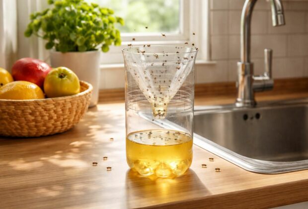 découvrez comment fabriquer un piège à moucheron maison simple et efficace pour vous débarrasser rapidement de ces nuisibles envahissants.