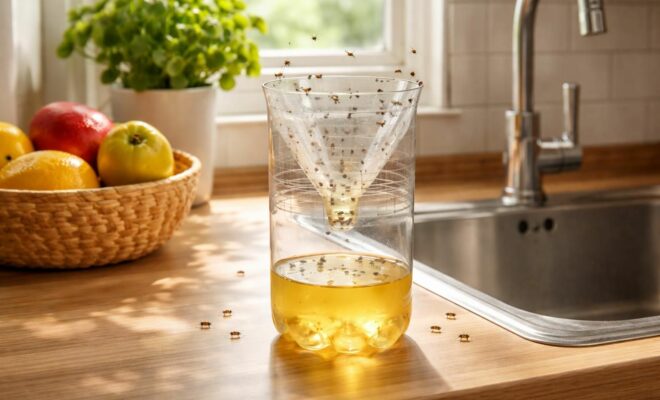 découvrez comment fabriquer un piège à moucheron maison simple et efficace pour vous débarrasser rapidement de ces nuisibles envahissants.