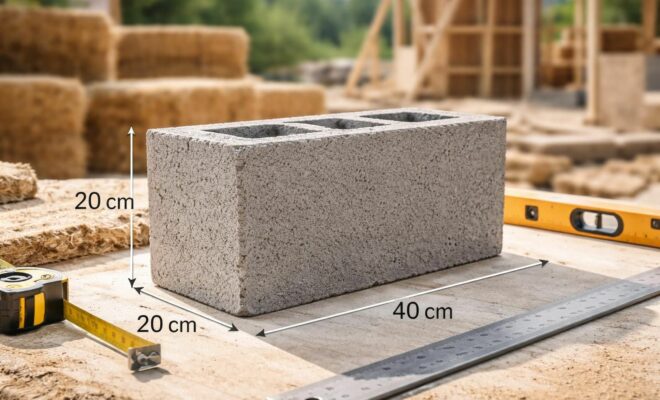 découvrez les dimensions essentielles des parpaings, hauteur et largeur, pour assurer des constructions solides et durables.