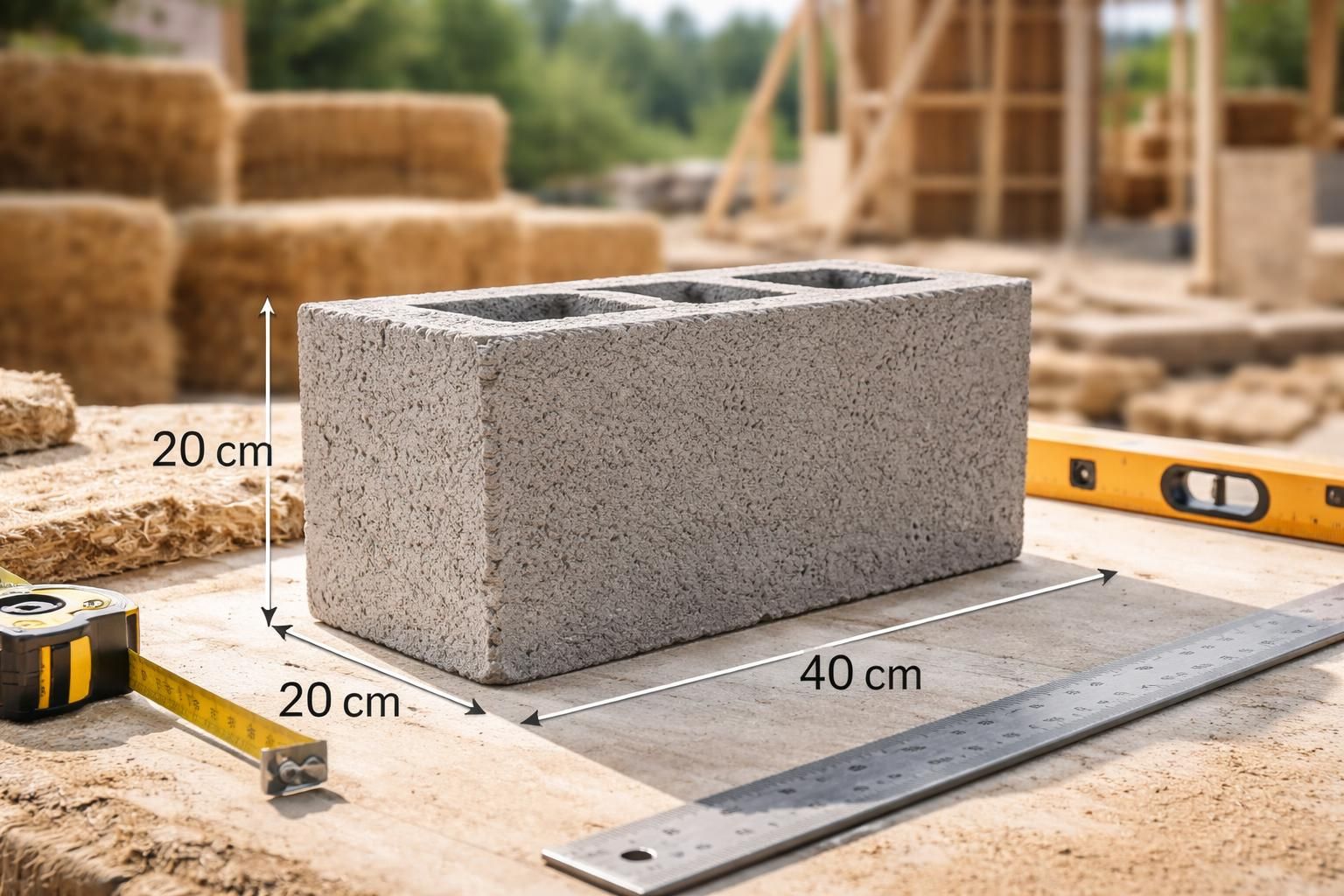 découvrez les dimensions essentielles des parpaings, hauteur et largeur, pour assurer des constructions solides et durables.