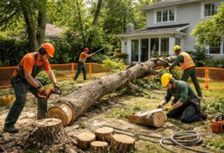 découvrez des conseils d'experts pour vous débarrasser en toute sécurité d'un arbre tombé chez vous, avec des astuces pratiques et des solutions efficaces.