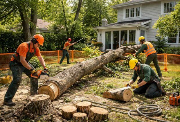 découvrez des conseils d'experts pour vous débarrasser en toute sécurité d'un arbre tombé chez vous, avec des astuces pratiques et des solutions efficaces.