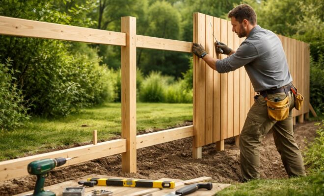 découvrez nos conseils d'experts pour construire une palissade en bois verticale durable et esthétique. guide étape par étape pour réussir votre projet de clôture.