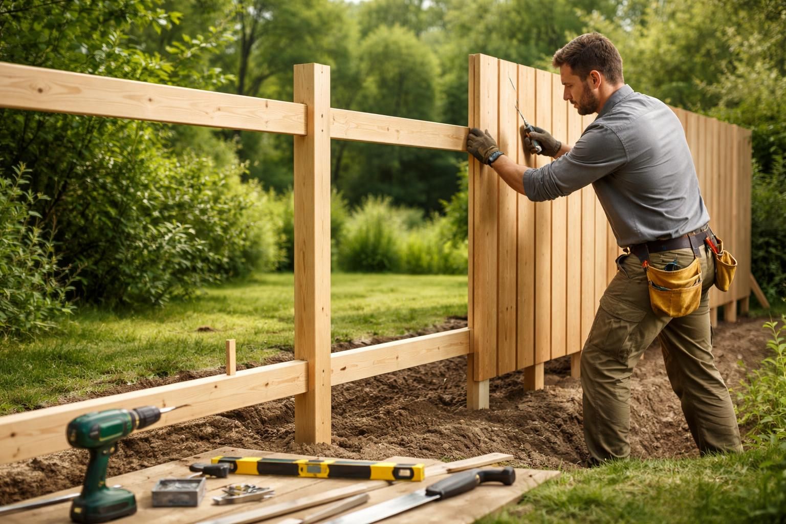 découvrez nos conseils d'experts pour construire une palissade en bois verticale durable et esthétique. guide étape par étape pour réussir votre projet de clôture.