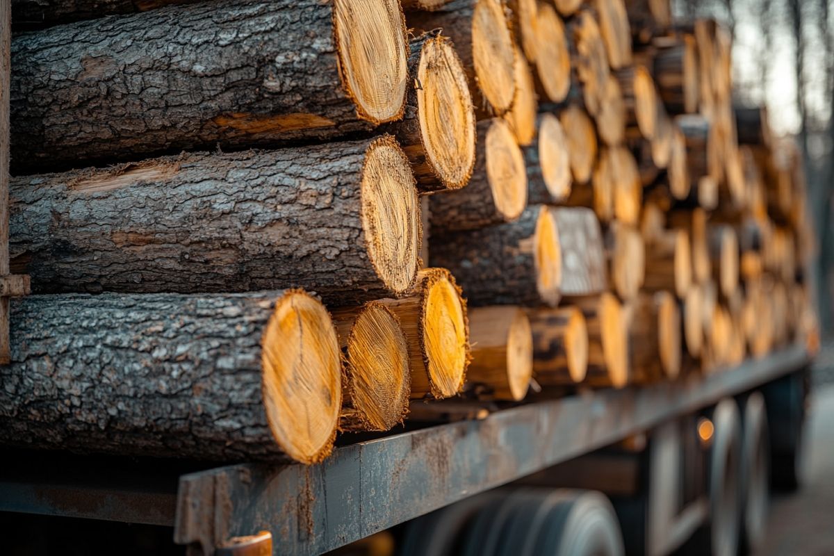 Découvrez le prix d'un semi-remorque de bois de chauffage en 2m dans les landes !