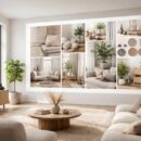 découvrez comment créer une déco intérieure unique en projetant un moodboard géant sur un écran de projection pour inspirer et personnaliser votre espace de vie.