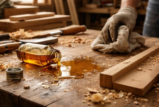 découvrez les risques liés à l'huile de lin pour le bois et apprenez comment éviter les accidents grâce à nos conseils essentiels.
