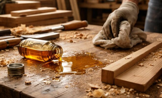 découvrez les risques liés à l'huile de lin pour le bois et apprenez comment éviter les accidents grâce à nos conseils essentiels.