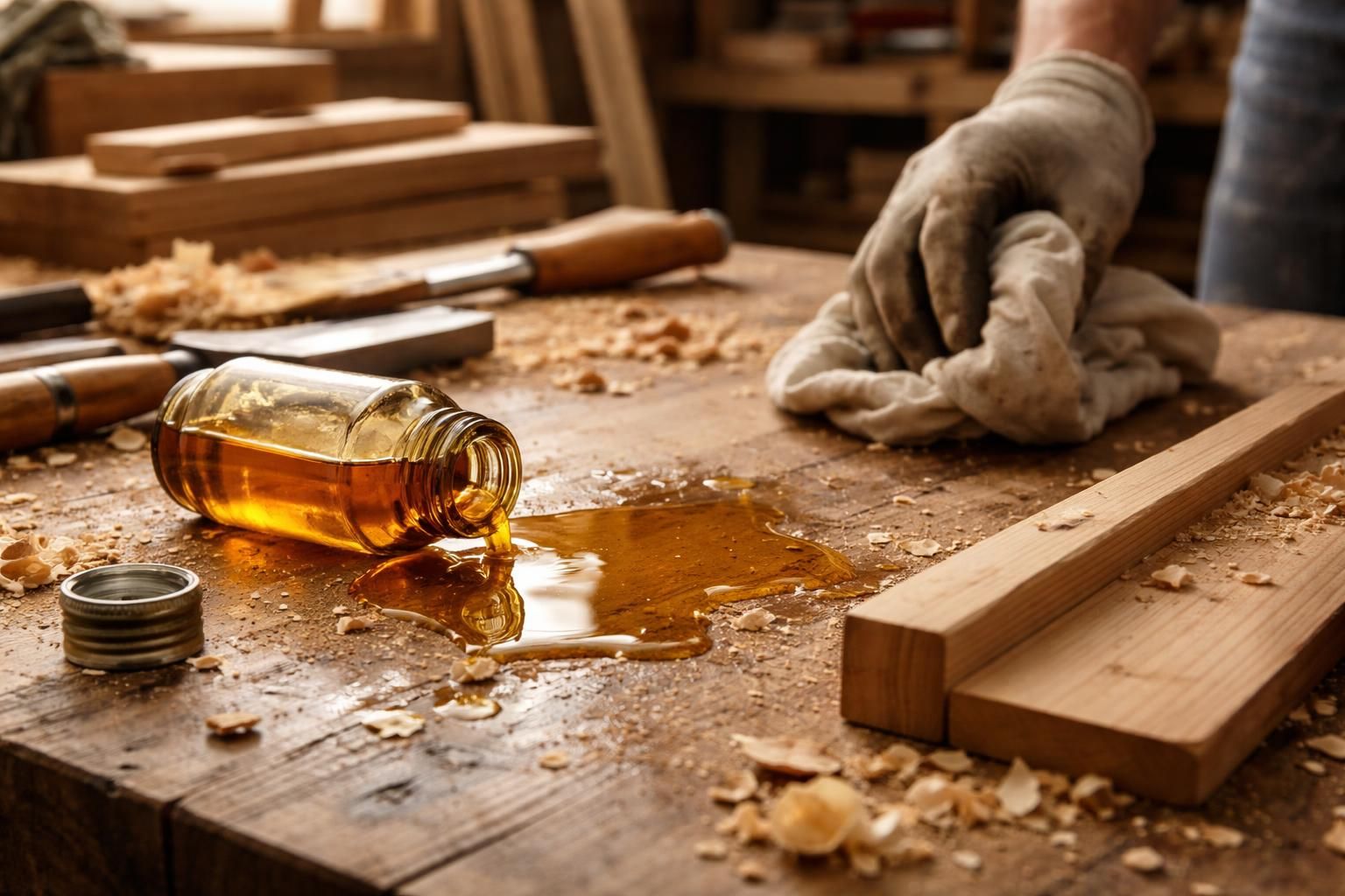 découvrez les risques liés à l'huile de lin pour le bois et apprenez comment éviter les accidents grâce à nos conseils essentiels.