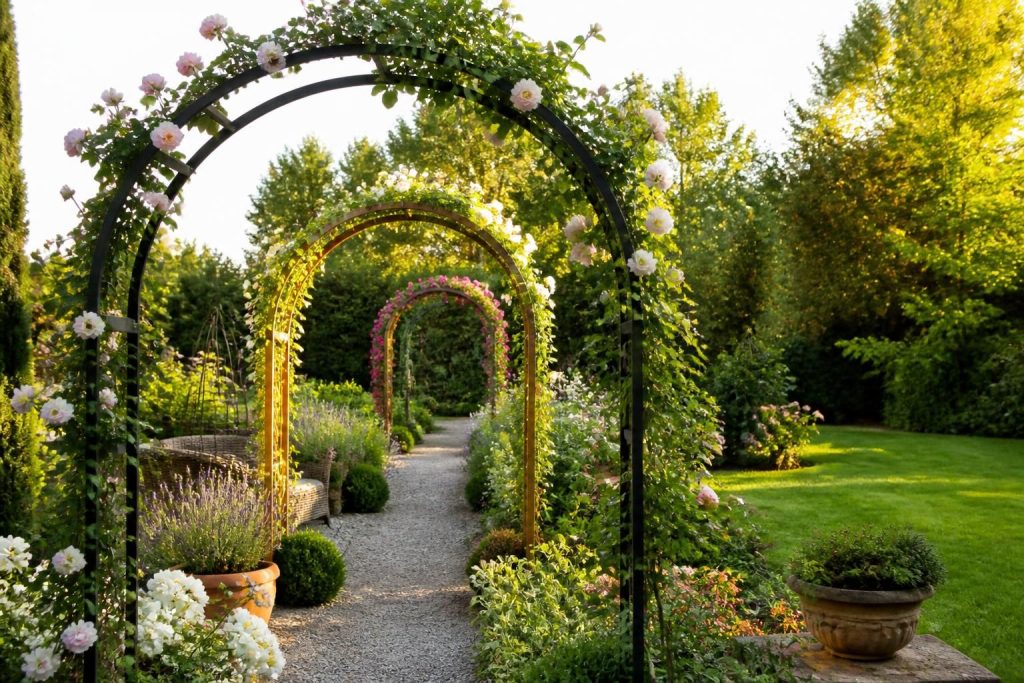 découvrez notre guide d'achat des arceaux de jardin disponibles chez gifi pour sublimer et embellir votre espace extérieur facilement.