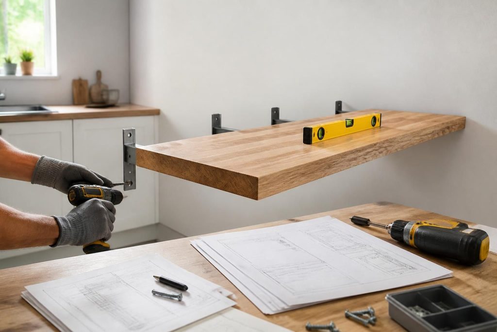 découvrez notre guide complet pour installer un plan de travail fixé au mur : suivez les étapes clés et astuces pratiques pour un montage sécurisé et réussi.