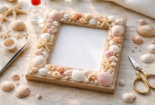 découvrez comment créer un cadre décoratif unique avec des coquillages grâce à notre guide étape par étape, facile et créatif.