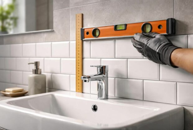 découvrez notre guide pratique pour ajuster facilement la hauteur du carrelage au-dessus du lavabo et obtenir un rendu harmonieux dans votre salle de bain.