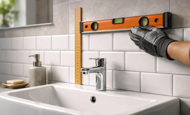 découvrez notre guide pratique pour ajuster facilement la hauteur du carrelage au-dessus du lavabo et obtenir un rendu harmonieux dans votre salle de bain.