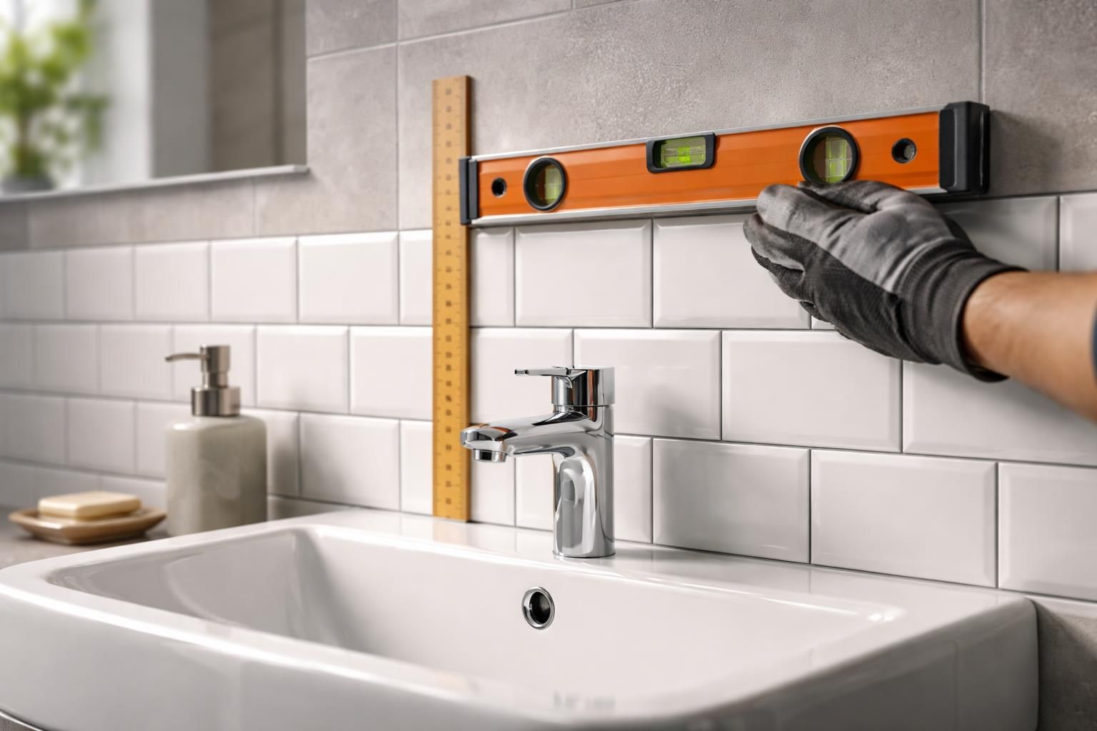 découvrez notre guide pratique pour ajuster facilement la hauteur du carrelage au-dessus du lavabo et obtenir un rendu harmonieux dans votre salle de bain.