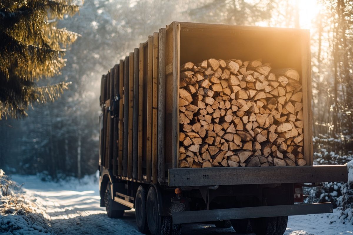Guide pratique pour comprendre le prix d'un semi-remorque de bois de chauffage en 2m
