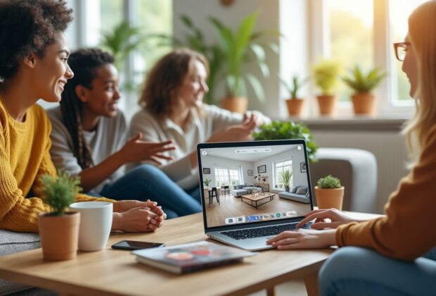 découvrez homebyme, l'outil collaboratif idéal pour impliquer vos proches dans vos projets de décoration et d'aménagement. créez ensemble des espaces qui vous ressemblent et transformez vos idées en réalité, tout en partageant facilement vos créations et en bénéficiant des conseils de vos amis et famille.