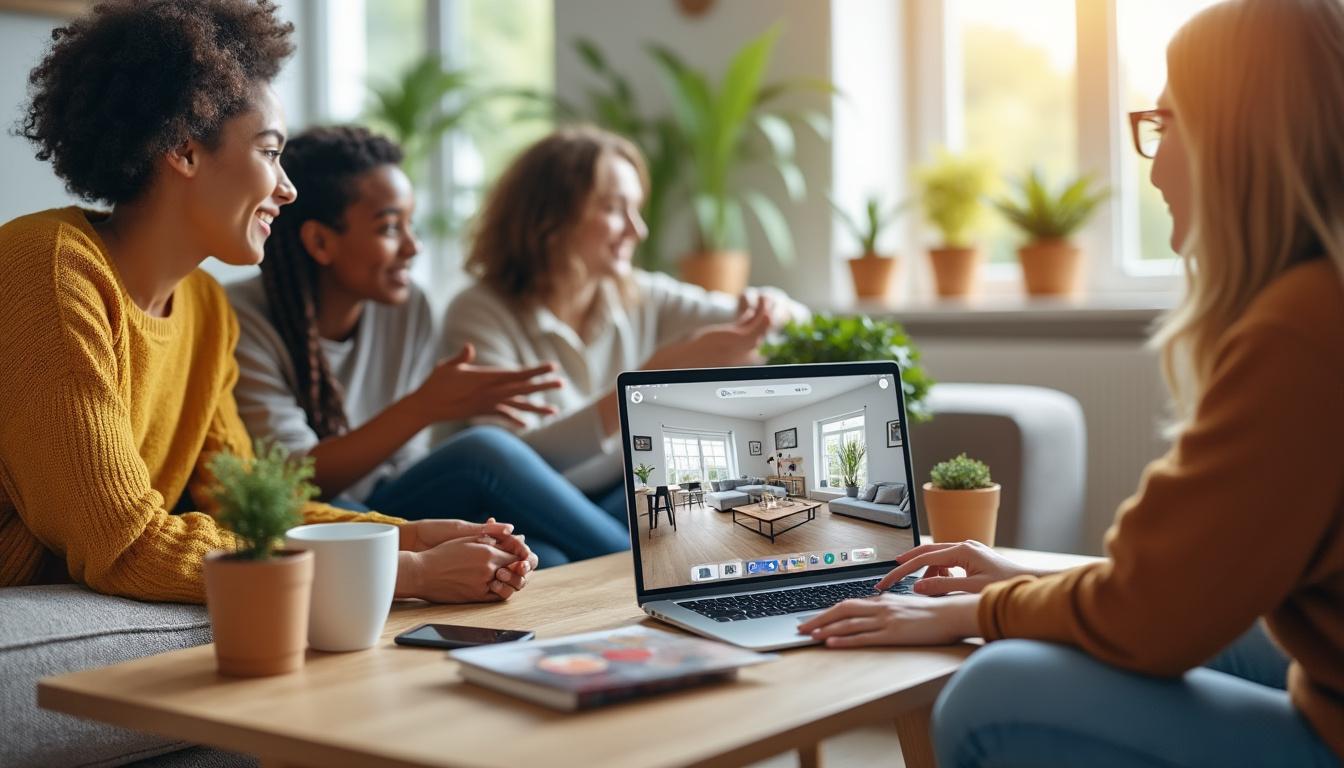 découvrez homebyme, l'outil collaboratif idéal pour impliquer vos proches dans vos projets de décoration et d'aménagement. créez ensemble des espaces qui vous ressemblent et transformez vos idées en réalité, tout en partageant facilement vos créations et en bénéficiant des conseils de vos amis et famille.