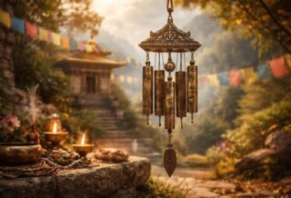 découvrez l'importance du carillon à vent tibétain dans les rituels spirituels et traditionnels, un instrument qui favorise la méditation, l'harmonie et la connexion avec le sacré.