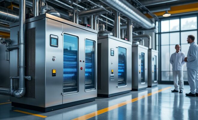 découvrez les dernières innovations dans les aérothermes à gaz pour l'industrie. optimisez votre efficacité énergétique et améliorez votre confort tout en réduisant vos coûts d'exploitation grâce aux avancées technologiques en matière de chauffage industriel.