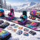 découvrez notre kit déco pour snowboard avec les accessoires essentiels pour personnaliser votre planche et affirmer un style unique sur les pistes.