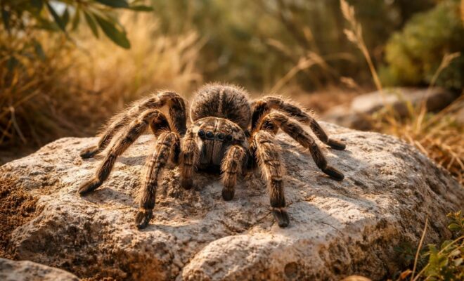découvrez la photo fascinante de la mygale de provence, un incontournable pour tous les passionnés de la faune et de la nature sauvage.