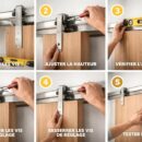 apprenez à régler facilement votre porte coulissante sur rail en 5 étapes simples avec notre guide pratique, pour un fonctionnement optimal et sans effort.