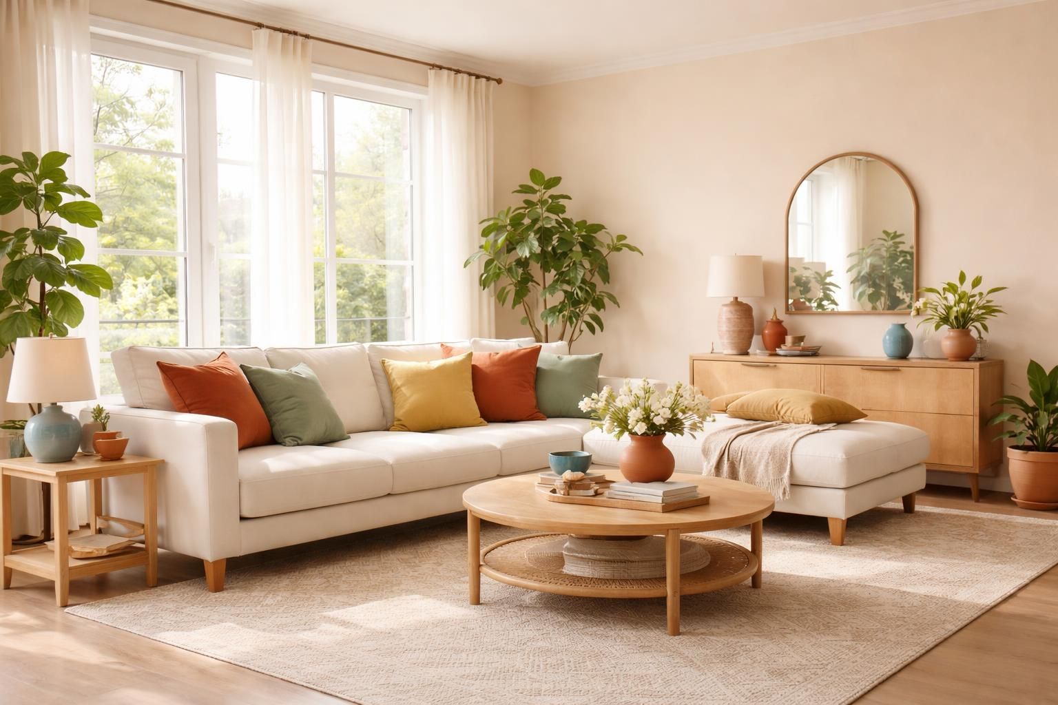 découvrez les meilleures associations de couleurs qui mettent en valeur la peinture beige de votre salon pour créer un espace lumineux et accueillant.
