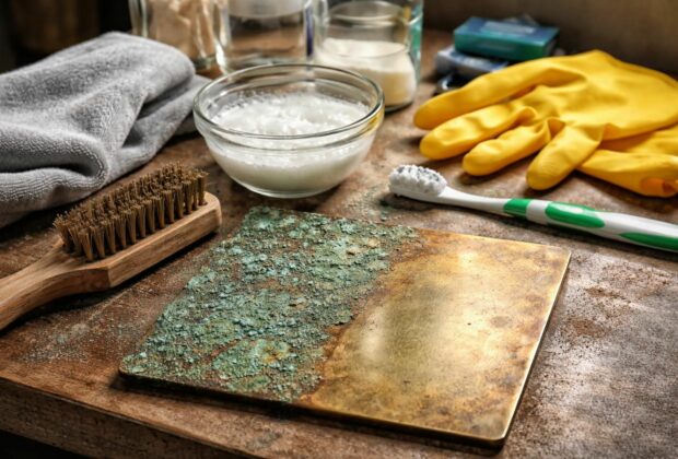 découvrez les meilleures astuces pour enlever efficacement le vert-de-gris sur du métal et redonner éclat et propreté à vos objets métalliques.