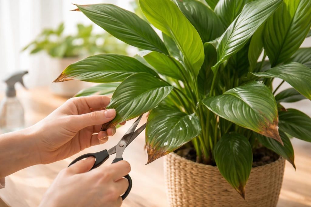 découvrez pourquoi il est important de couper ou non les bouts marron des feuilles de vos plantes et comment cela peut améliorer leur santé et leur esthétique.