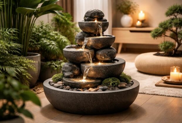 découvrez comment les fontaines d'intérieur cascade peuvent améliorer votre santé mentale et physique grâce à leurs bienfaits apaisants et relaxants.