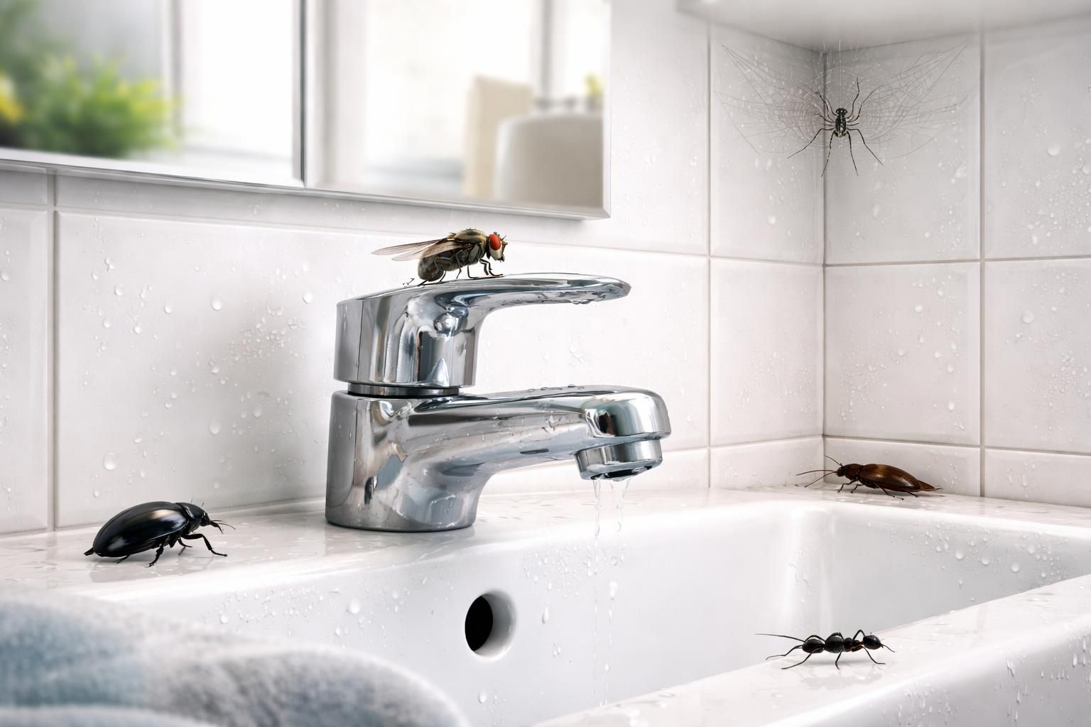 découvrez les différentes espèces d'insectes courantes dans la salle de bain et apprenez à les identifier facilement pour mieux les gérer.