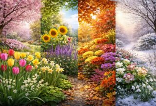 découvrez les différents types de fleurs saisonnières pour un jardin fleuri toute l'année et apportez couleurs et fraîcheur à chaque saison grâce à nos conseils de jardinage.