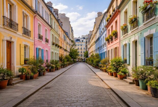 découvrez les maisons colorées de la rue crémieux à paris, un lieu incontournable pour les amateurs de photographie à la recherche de charme et de couleurs vibrantes.