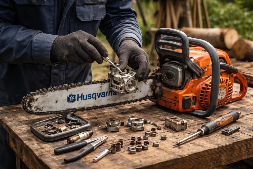 découvrez les meilleures astuces pour régler efficacement le carburateur de votre tronçonneuse husqvarna et optimiser ses performances en toute simplicité.