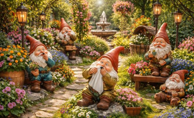 découvrez les meilleures idées d'ornementation pour votre jardin avec le nain atchoum, alliant charme et originalité pour un espace extérieur unique.