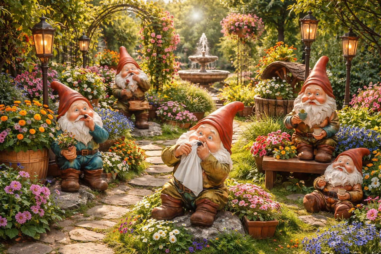 découvrez les meilleures idées d'ornementation pour votre jardin avec le nain atchoum, alliant charme et originalité pour un espace extérieur unique.
