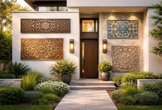 découvrez notre sélection des meilleures plaques décoratives pour sublimer la façade de votre maison et intégrer parfaitement votre design extérieur.