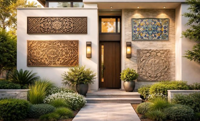 découvrez notre sélection des meilleures plaques décoratives pour sublimer la façade de votre maison et intégrer parfaitement votre design extérieur.