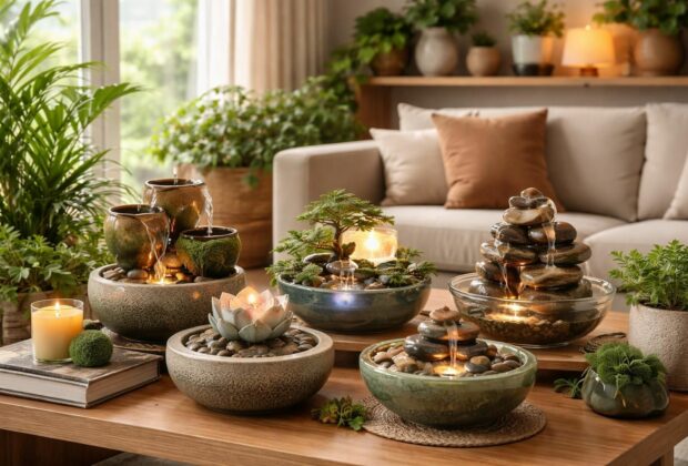 découvrez comment les petites fontaines d'intérieur peuvent transformer votre décor en apportant une touche originale et vivifiante à votre espace de vie.