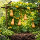 découvrez comment la culture verticale de la courge butternut peut favoriser la biodiversité dans votre jardin tout en optimisant l'espace et la santé des plantes.