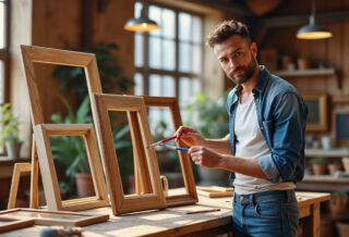 découvrez comment peindre vos cadres en bois en adoptant les couleurs tendances de 2025. astuces, conseils et inspirations pour sublimer votre décoration avec des teintes modernes et élégantes.