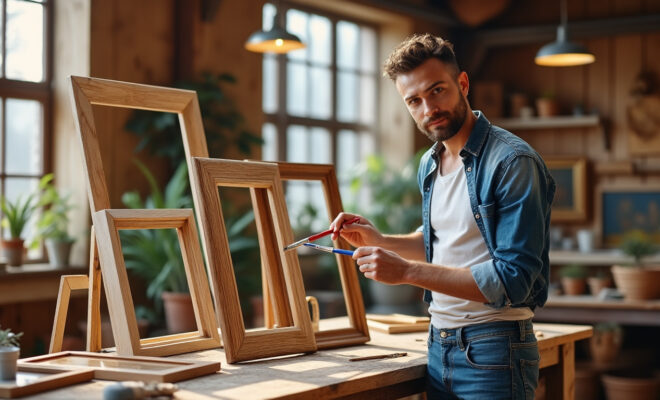 découvrez comment peindre vos cadres en bois en adoptant les couleurs tendances de 2025. astuces, conseils et inspirations pour sublimer votre décoration avec des teintes modernes et élégantes.