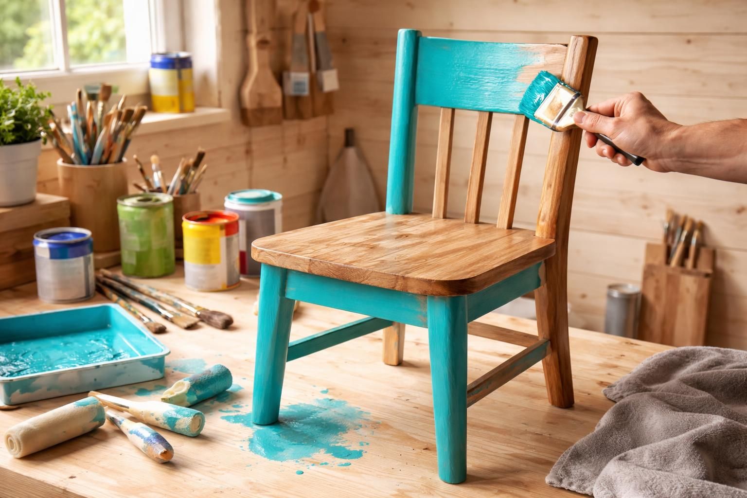 découvrez comment peindre une chaise en bois sans poncer et redonner vie à vos meubles avec style, facilement et rapidement.